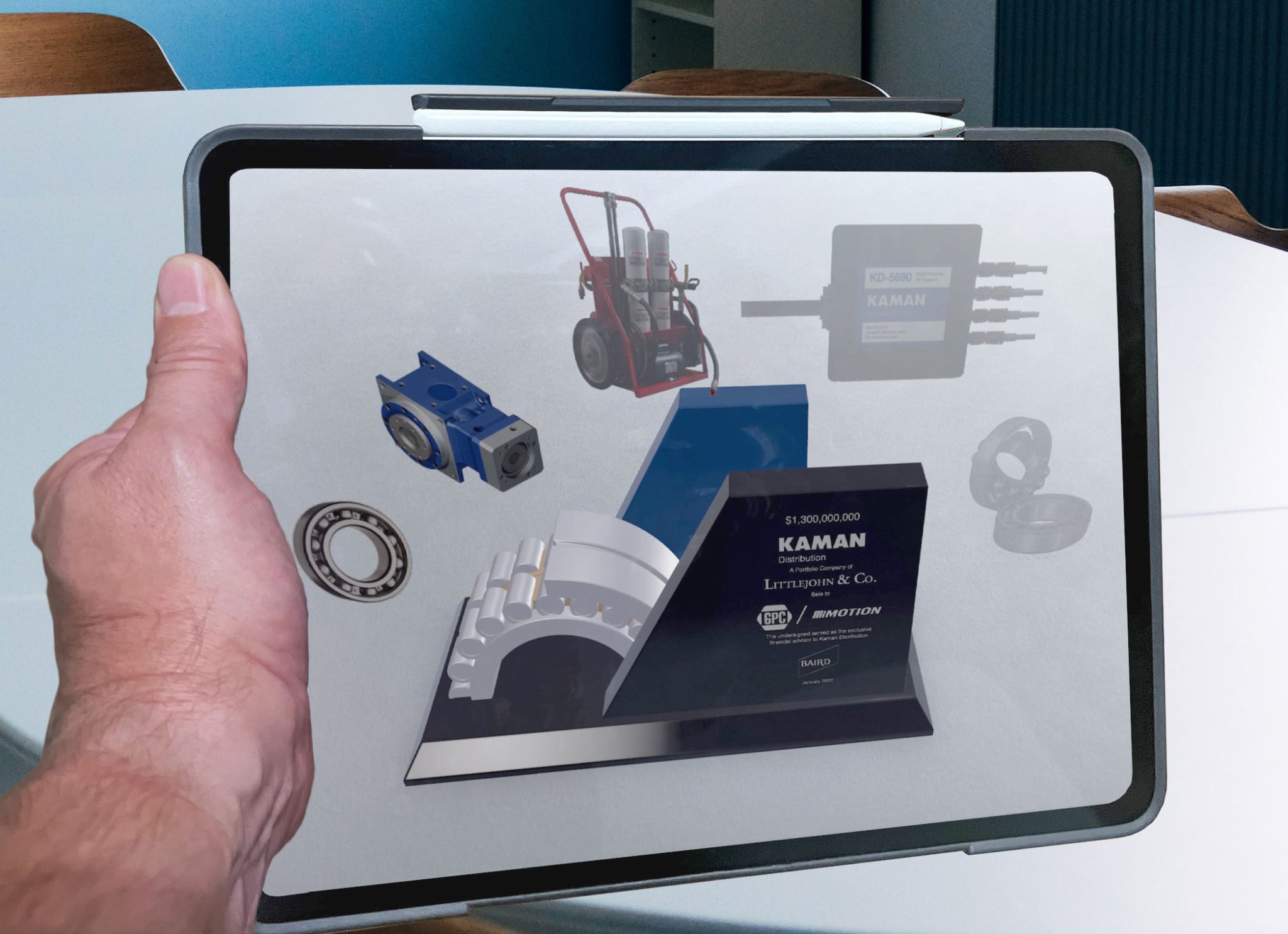 BW Augmented reality